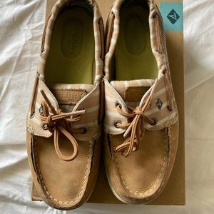 Sperry Intrepid Stripe Linen Shoes